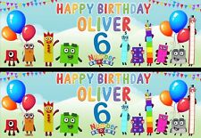 Personalised numberblocks birt for sale  WALSALL
