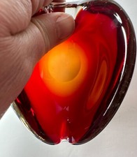Vintage murano red for sale  Warren