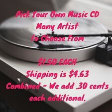 Usado, Pick Your Own Music CD-Many Artist/Genres To Choose From-$1.50- Combine Shipping comprar usado  Enviando para Brazil