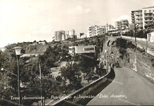 De285 cartolina torre usato  Tramonti