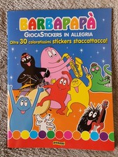 Barbapapa rivista stickers usato  Roma