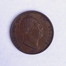 1837 william halfpenny for sale  COLEFORD