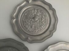 Pewter plate crest for sale  HERNE BAY