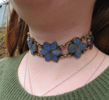 vintage lapis lazuli necklace for sale  UK