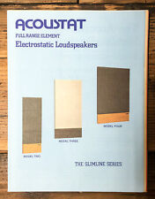 Acoustat model model for sale  Portland
