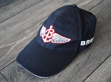Usado, RELÓGIO SUÍÇO BREITLING SINCE 1884 CHAPÉU AZUL/TAMPA STRAPBACK GRANDE LOGOTIPO 100% ALGODÃO comprar usado  Enviando para Brazil