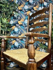 Vintage oak ladder for sale  ELY