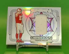 TRAVIS KELCE 2024 OBSIDIAN SUPERNOVA PATCH SILVER FLOUND /99 Kansas City Chiefs  comprar usado  Enviando para Brazil