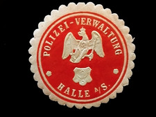 Siegelmarke halle saale gebraucht kaufen  Großostheim