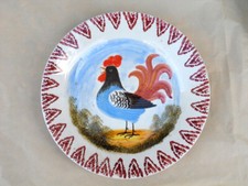 Antico piatto decorato usato  Trivignano Udinese