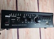 PYLE PCAU46A - Amplificador de potência estéreo com leitor de cartão USB/SD/MMC comprar usado  Enviando para Brazil