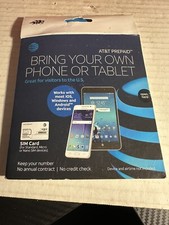 Cartão SIM AT&T GoPhone para dispositivo padrão, micro e nano SIM DWK/153 comprar usado  Enviando para Brazil