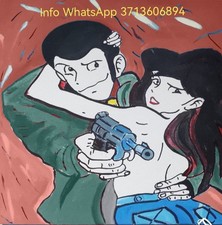 Quadro lupin margot usato  Mirandola