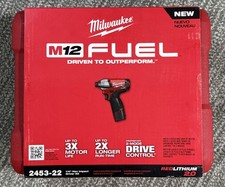 Kit de driver de impacto hexagonal Milwaukee 2453-22 M12 combustível 1/4” e 2 baterias 48-11-2420 comprar usado  Enviando para Brazil