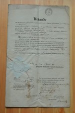 Historisches dokument alte gebraucht kaufen  Waldbröl