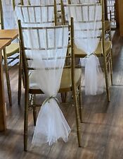 White organza wedding for sale  CHEADLE