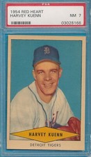 Psa harvey kuenn for sale  Boston