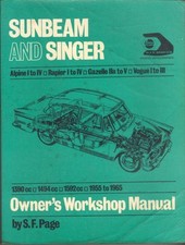 Sunbeam alpine sports for sale  DEWSBURY