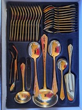 Besteckkoffer personen gold gebraucht kaufen  Malchow-Umland