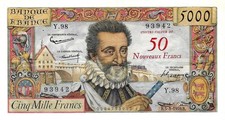 Introuvable 5000f henri d'occasion  France