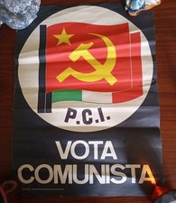 Locandina p.c.i vota usato  Scicli