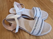 Womens white silver for sale  MAIDSTONE