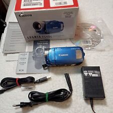 Canon LEGRIA FS406e, PAL, Filmadora Digital-Azul, Testada, Carregador, Cartão de Memória, comprar usado  Enviando para Brazil