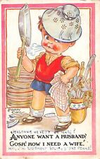 Postcard fantasy illustrator d'occasion  Expédié en Belgium
