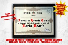 Laurea personalizzata quadro usato  Italia