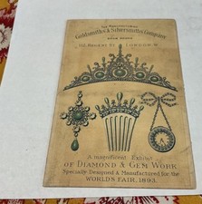 OURIVES E OURIVESEIROS “O CAIXÃO SHAKESPERIANO” 1893 FEIRA MUNDIAL comprar usado  Enviando para Brazil