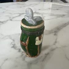 Bolsa de golfe vintage de porcelana caixa de bugigangas comprar usado  Enviando para Brazil