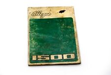 Original owners manual for sale  ABERYSTWYTH