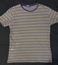 Usado, Camiseta Polo Ralph Lauren Vintage Suéter Médio Asteca Jacquard Leve RRL comprar usado  Enviando para Brazil