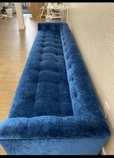 Velvet lounge sofa for sale  Amityville