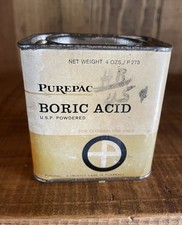 Vintage purepac boric for sale  Excelsior Springs