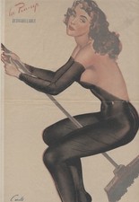 Sorcière balai affiche d'occasion  Velleron