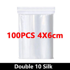100pcs thick clear for sale  RUISLIP
