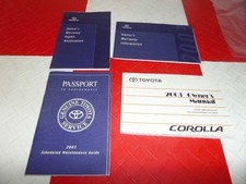 2003 COROLLA Manual do Proprietário 135283 comprar usado  Enviando para Brazil