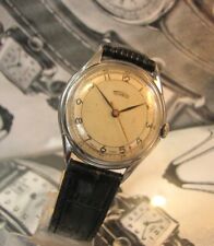 Vintag , przyciągający wzrok zegarek TECHNOS HELVETIA 15 rubinowy ładny krab. 35 mm Swiss. na sprzedaż  PL