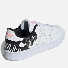 Tênis Adidas Eh1112 Coudfoam Advantage branco preto palma cano baixo unissex tamanho 9 comprar usado  Enviando para Brazil