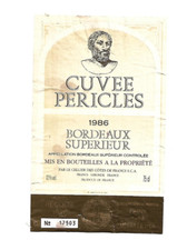 Wine label cuvée d'occasion  Expédié en Belgium