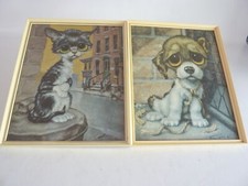 Pair framed prints for sale  CANTERBURY