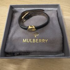 Mulberry leather bracelet. for sale  WALSALL