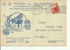 Cartolina postale pubblicitari usato  Piombino