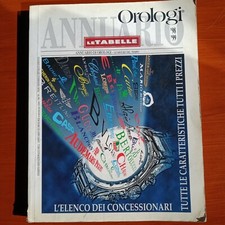 Annuario orologi 1998 usato  Sesto San Giovanni
