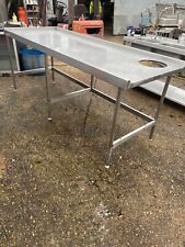 Stainless steel table for sale  CREWKERNE