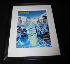 Usado, 2001 Bacardi Limon Rum Framed 11x14 ORIGINAL Vintage Anúncio B comprar usado  Enviando para Brazil