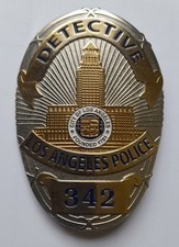 Lapd detective badge gebraucht kaufen  Mainz