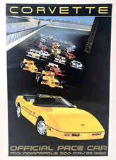 Vtg corvette poster for sale  Fort Scott