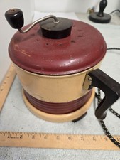 máquina de pipoca vintage, elétrica, sem marca, sem data, não testada comprar usado  Enviando para Brazil